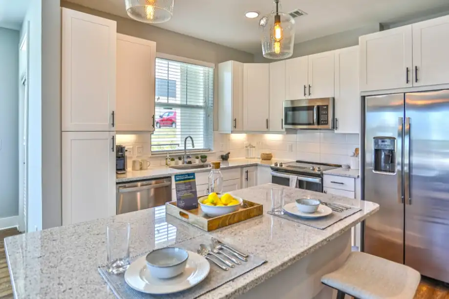 Beautiful Kitchen with Quartz Countertops in Fayetteville NC
