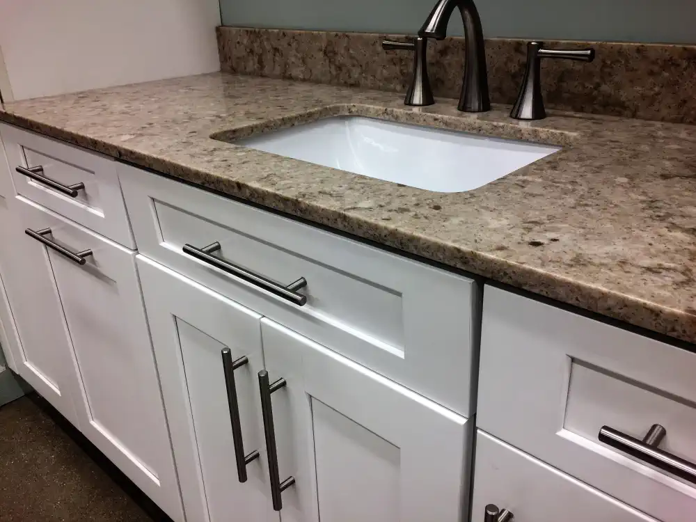Modern Kitchen with Gorgeous Granite Countertops Garner NC