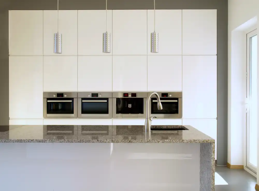 Modern Kitchen with Gorgeous Granite Countertops Lillington NC